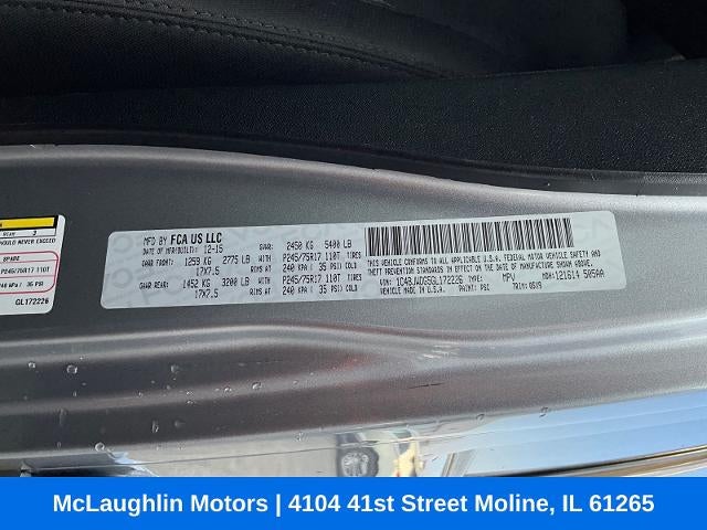 2016 Jeep Wrangler Unlimited Black Bear