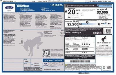 2023 Ford Bronco Base