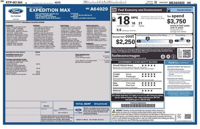 2021 Ford Expedition Max Limited