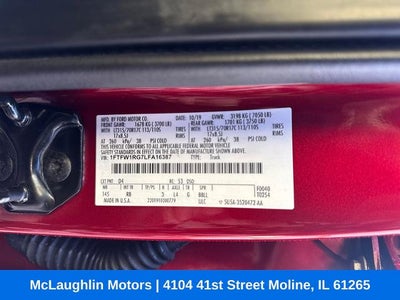 2020 Ford F-150 Raptor