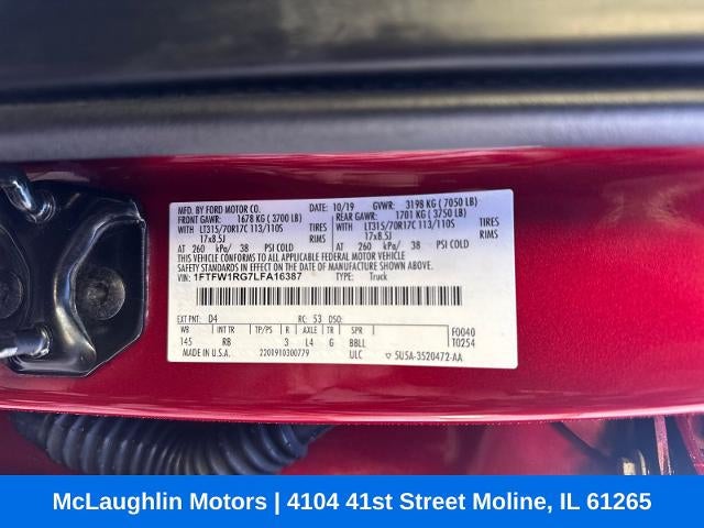 2020 Ford F-150 Raptor