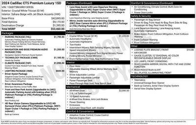 2024 Cadillac CT5 Premium Luxury