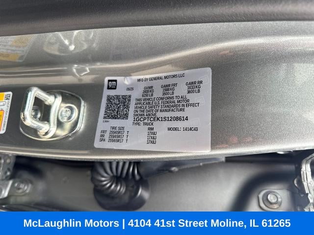 2025 Chevrolet Colorado WT/LT