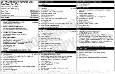 2019 GMC Sierra 1500 Denali