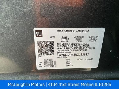 2022 Cadillac XT5 Premium Luxury