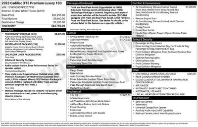 2023 Cadillac XT5 Premium Luxury