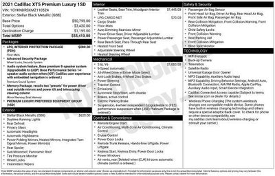 2021 Cadillac XT5 AWD Premium Luxury