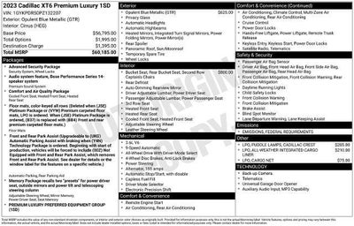 2023 Cadillac XT6 Premium Luxury