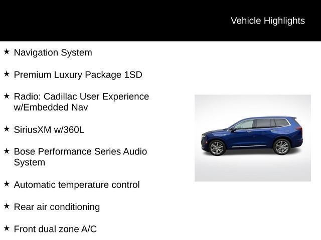 2023 Cadillac XT6 Premium Luxury