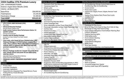2024 Cadillac XT6 Premium Luxury