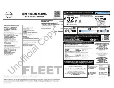 2024 Nissan Altima 2.5 SV