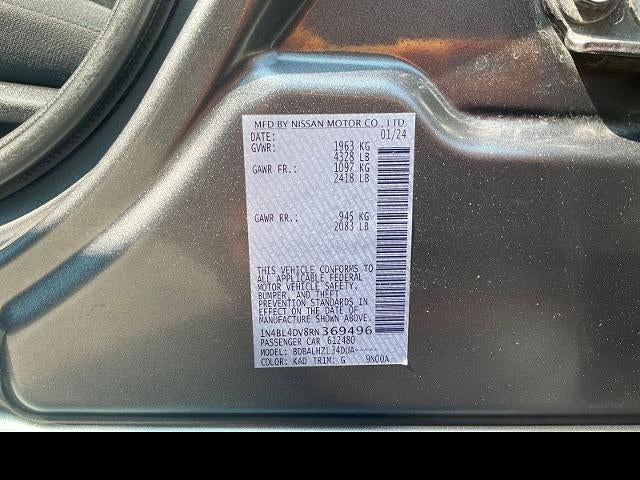 2024 Nissan Altima 2.5 SV