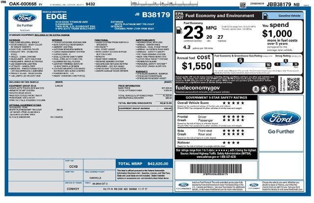 2018 Ford Edge Titanium