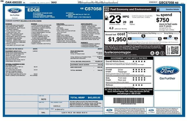 2016 Ford Edge Titanium