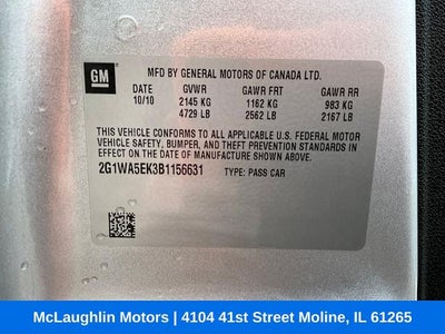 2011 Chevrolet Impala LS Retail