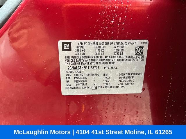 2016 Chevrolet Equinox LT