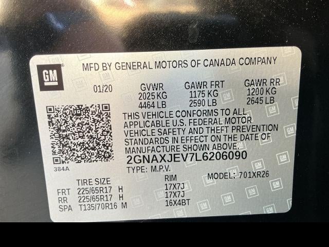 2020 Chevrolet Equinox LT