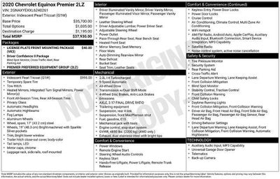 2020 Chevrolet Equinox Premier