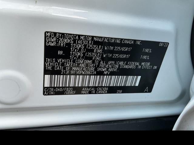 2023 Toyota RAV4 LE