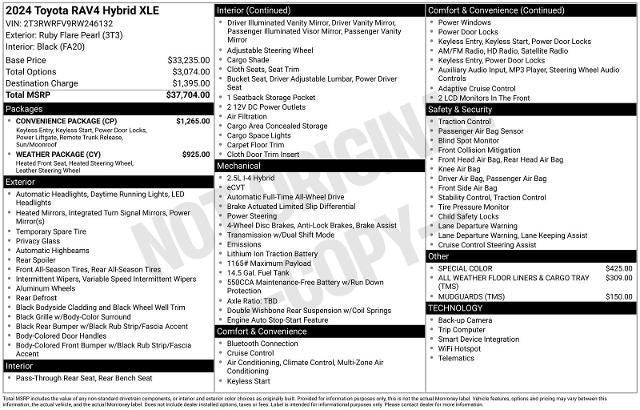 2024 Toyota RAV4 Hybrid XLE