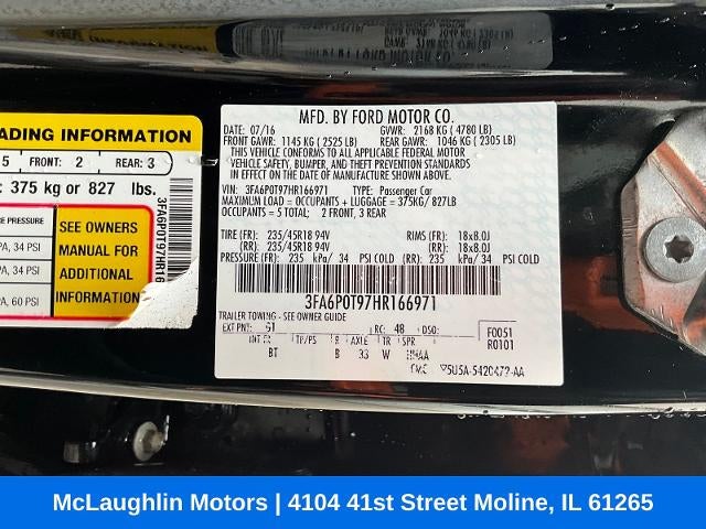2017 Ford Fusion SE