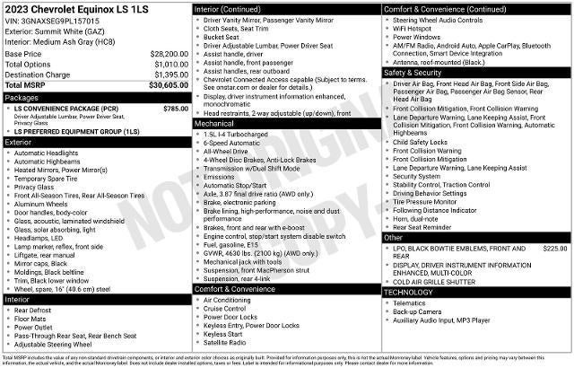 2023 Chevrolet Equinox LS