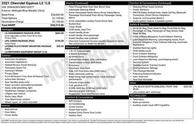 2021 Chevrolet Equinox LS