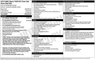 2019 GMC Sierra 1500 SLT