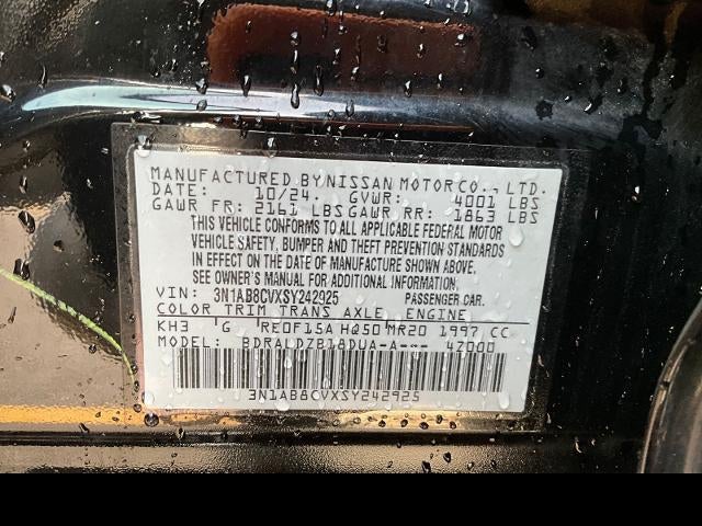 2025 Nissan Sentra SV