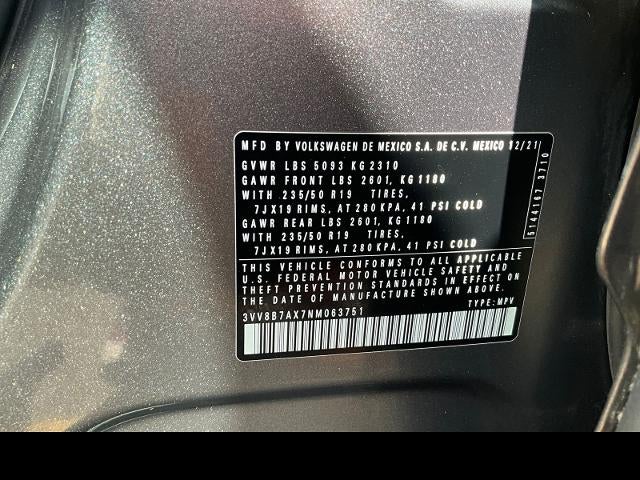 2022 Volkswagen Tiguan SE R-Line Black