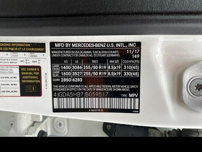 2018 Mercedes-Benz GLE GLE 350