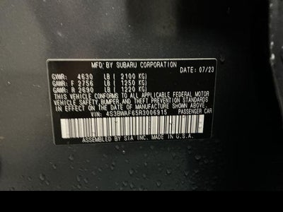 2024 Subaru Legacy Premium