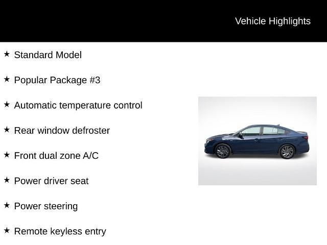 2025 Subaru Legacy Sport