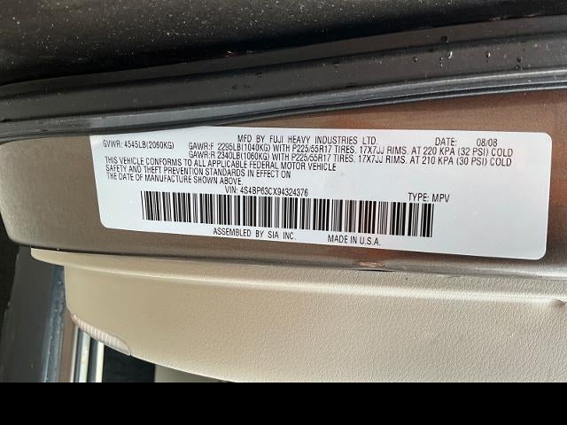 2009 Subaru Outback XT Ltd