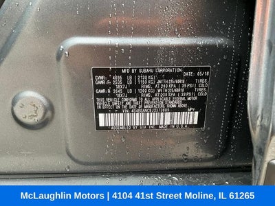 2018 Subaru Outback Limited