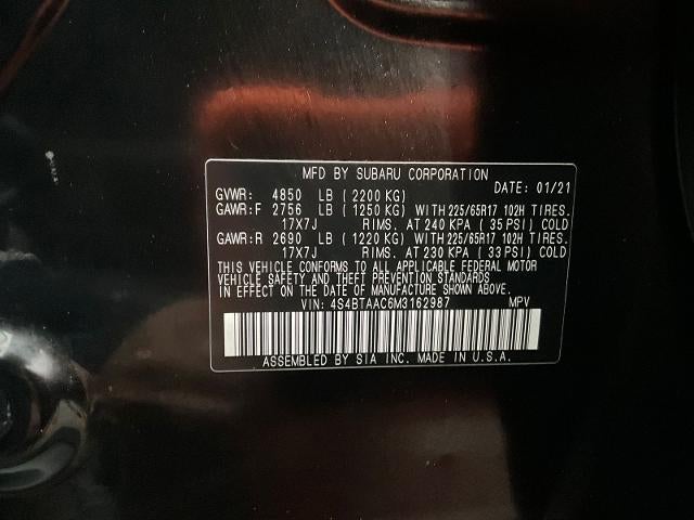 2021 Subaru Outback Base