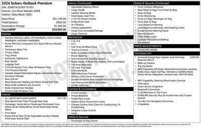 2024 Subaru Outback Premium
