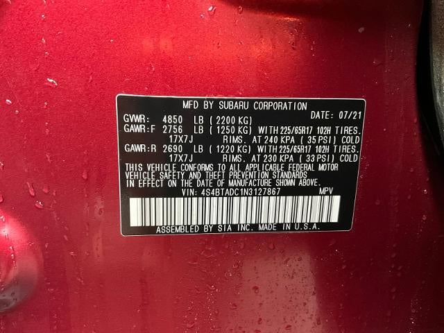 2022 Subaru Outback Premium