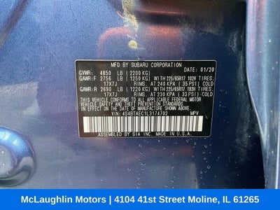 2020 Subaru Outback Premium