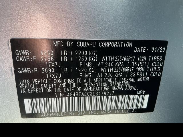 2020 Subaru Outback Premium