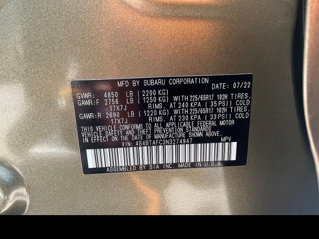 2022 Subaru Outback Premium