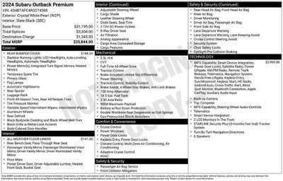 2024 Subaru Outback Premium