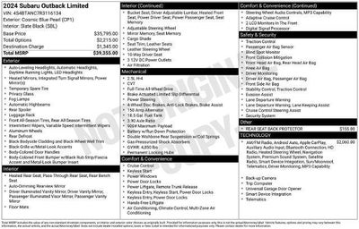 2024 Subaru Outback Limited
