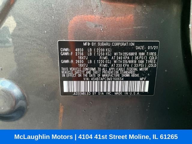 2021 Subaru Outback Touring