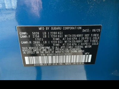 2025 Subaru Outback Wilderness
