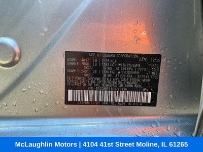 2025 Subaru Crosstrek Sport