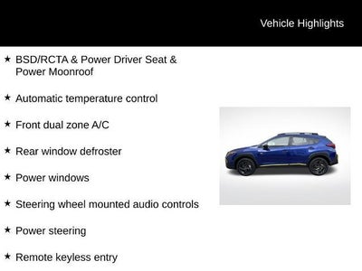 2025 Subaru Crosstrek Sport
