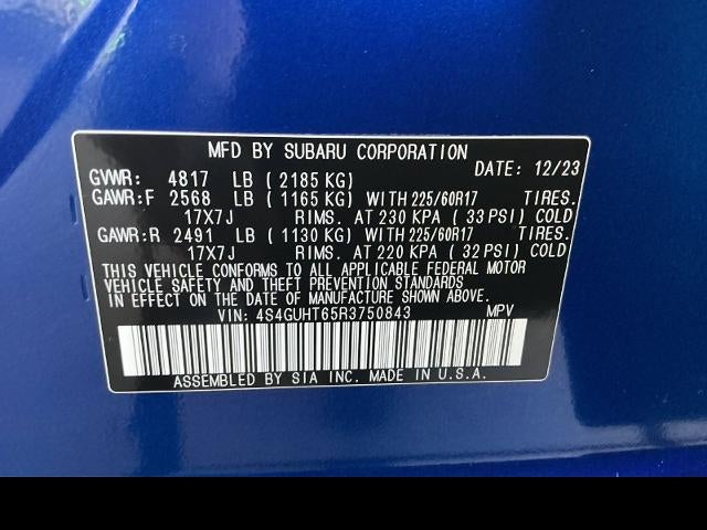 2024 Subaru Crosstrek Wilderness