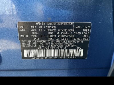 2026 Subaru Forester Limited