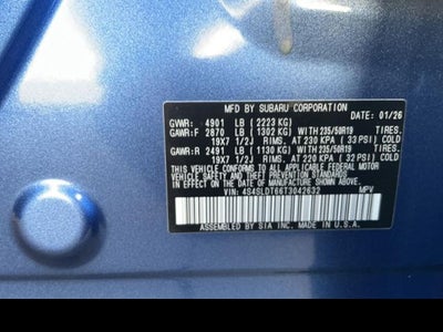 2026 Subaru Forester Touring